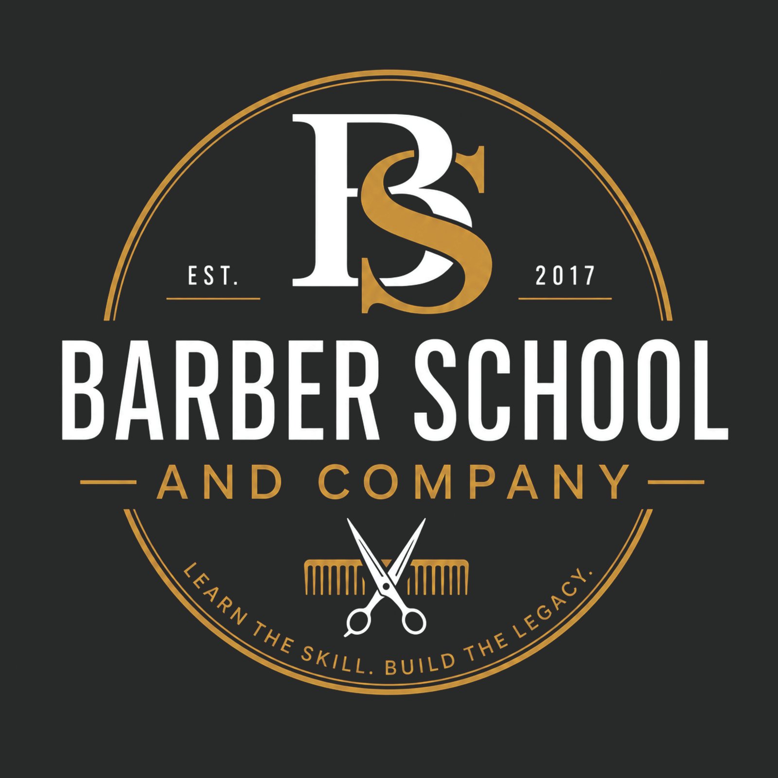 Barber School and Company logo